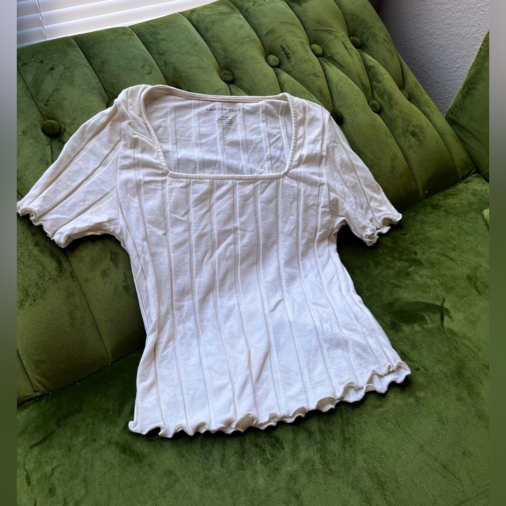 American Eagle Square neck top